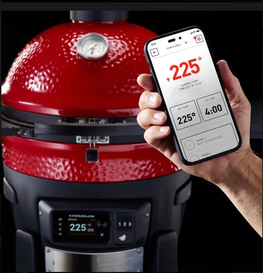 The Bottom Line Though pricey, the tank-like Kamado Joe Konnected Joe Digital Charcoal Grill and Smoker connects to your phone and makes it simple to cook charcoal-fired foods to perfection.