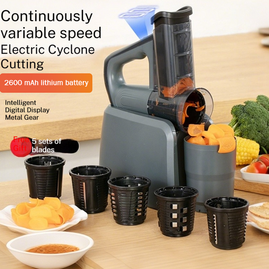 NEW Multifunction Electric Vegetable Chopper Cheese Shredder Potato Cheese Grater Salad Slicer Vegetable Cutter Maker